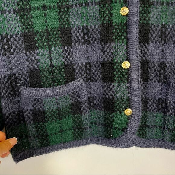 Crystal-Kobe Knit Button Up Sweater Size Small - Picture 4 of 8